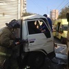 Водителя и одного пассажира грузовика зажало в кабине — newsvl.ru