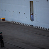 Следует отметить, что посмотреть на прибытие лайнера на морской вокзал пришло всего около пяти человек — newsvl.ru