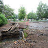 В Партизанске из-за сильного дождя из берегов вышла река — newsvl.ru
