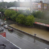 Затопленный проезд на Фадеева. Кадр с камеры наблюдения — newsvl.ru