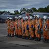 Военные летчики построились перед вылетом на авиабазе «Центральная Угловая» — newsvl.ru