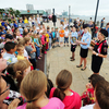В пятницу, 7 августа, во Владивостоке на Спортивной набережной состоялась акция «Зарядка со стражем порядка» — newsvl.ru