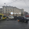 На «Авангарде» столкнулись три автомобиля — есть пострадавшие (ФОТО)