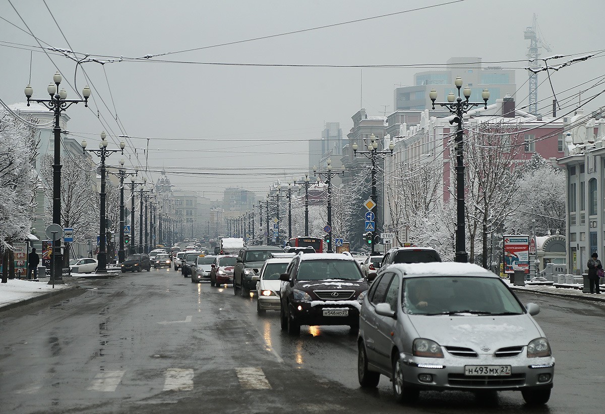 Хабаровск осадки