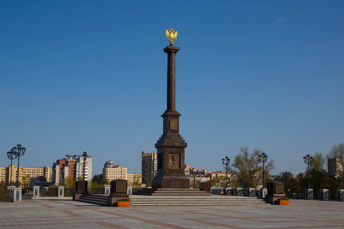 Площадь воинской славы хабаровск