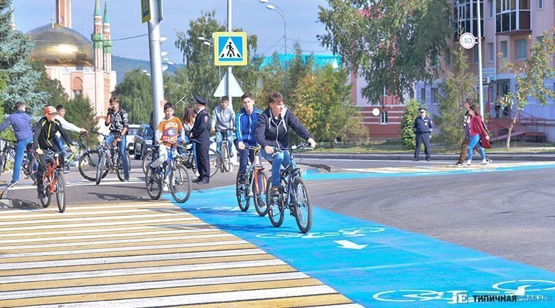Велодорожки альметьевск карта
