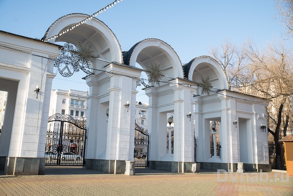 Парке динамо в хабаровске
