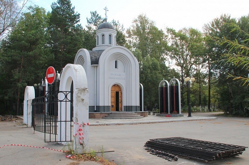 План центрального кладбища в хабаровске