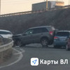 Массовое ДТП заблокировало движение на развязке в районе Спутника (ФОТО)
