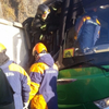 В районе «Фуникулера» автобус с детьми врезался в стену — водителя оштрафуют (ФОТО)