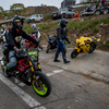 После первого заезда на трассу вышли мотоциклисты — newsvl.ru