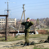 Бойцы запускают беспилотный летательный аппарат — newsvl.ru