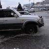 На дорогах реки из-за тающего снега — newsvl.ru