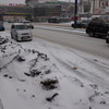 Снегопад выпал на выходной день, так что осложнения дорожной обстановки не ожидается — newsvl.ru