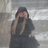 Редкие прохожие в утренние часы кутаются в шарфы и прячутся в капюшонах от пронизывающего ветра — newsvl.ru