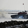 Команда из Приморского края выступала на Т-72Б красного цвета — newsvl.ru