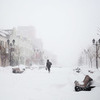 Засыпанный снегом "Арбат" — newsvl.ru
