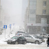 Снегом засыпало дороги на Мордовцева — newsvl.ru