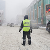 На дорогах города образовался снежный накат — newsvl.ru