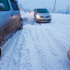 На проезжей части толстый слой снега — newsvl.ru