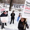 Пикет люди устроили, чтобы привлечь внимание к своей проблеме — newsvl.ru