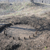 Прошлогодняя фотография, крайний левый орудийный дворик, засыпанный сейчас песком — newsvl.ru