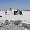 В этом году на льду Спортивной гавани установили инсталляцию "Русалочка" — newsvl.ru