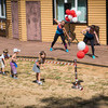 На семейной площадке для детей и взрослых прошла зарядка — newsvl.ru