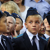 «Равняйсь, смирно!» — с первых же минут юные кадеты уже выполняют приказы командира — newsvl.ru
