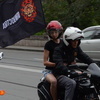 Мотоциклы были украшены флагами "Огней Востока-2014" — newsvl.ru