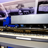 Передвижной комплекс включает в себя 3 служебных и 8 выставочных вагонов, каждый из которых посвящен определённому инновационному проекту или компании — newsvl.ru