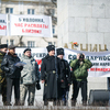 Проукраинский митинг поддержали оппозиционные партии, общественные движения, казаки, священнослужители, ветераны и неравнодушные горожане — newsvl.ru