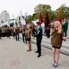 Студенты торжественно вынесли знамя своих отрядов — newsvl.ru