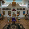 Саркофаг с мощами святителя Николая выставили в центре зала — newsvl.ru