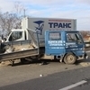 Удар был такой силы, что оба транспортных средства протащило несколько метров вперед — newsvl.ru