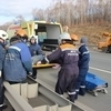Два пассажира Mazda и водитель Canter с различными травмами были доставлены в больницу — newsvl.ru