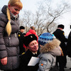 Родственники встречают военнослужащих и служащих отряда — newsvl.ru