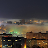 В предрассветных сумерках туманный Владивосток выглядел сказачно — newsvl.ru
