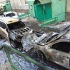Сгорели 3 машины — newsvl.ru