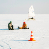 Любители ледового паруса тренируются на озере Ханка — newsvl.ru
