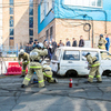 Добровольная пожарная дружина готовится спасать пострадавшись в ДТП — newsvl.ru