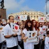 Рыжеволосые на Центральной площади — newsvl.ru