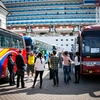 Десятки автобусов развозили туристов по городским достопримечательностям  — newsvl.ru