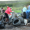 Под предводительством форумчан портала  Drom.ru на  острове Русском прошел второй этап очистки пляжей от мусора. — newsvl.ru
