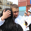 На причале курсантов встречали родные и близкие — newsvl.ru