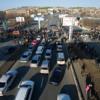 Колонна стояла на путепроводе до вечера — newsvl.ru