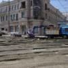 Демонтаж трамвайных рельсов на Алеутской в августе 2009 года — newsvl.ru