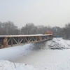 На месте обрушившегося моста через реку Маревка смонтировали временную переправу  — newsvl.ru