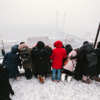 Групповое фото на фоне снега — newsvl.ru