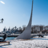 Памятный знак на месте высадки основателей поста Владивосток с корабля «Манджур» в 1860 году — newsvl.ru